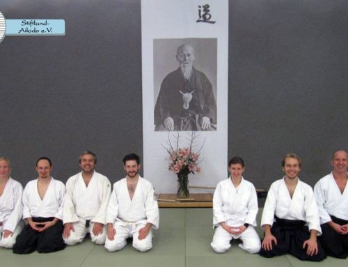 Stiftland Aikidoka bei Tada Sensei Lehrgang
