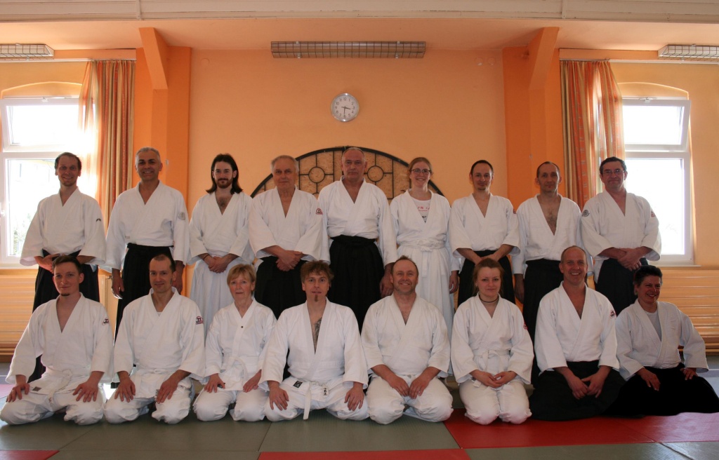 Gruppenbild vom Stiftlandtraining in Feilitzsch