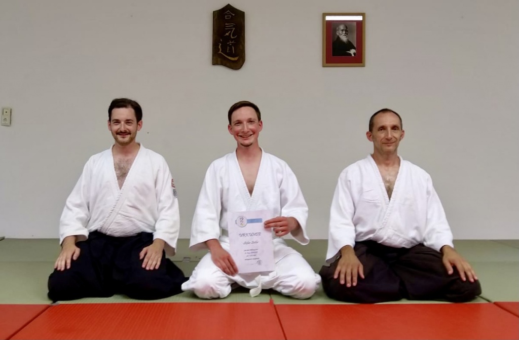 Feilitzscher Aikidoka legt Prüfung ab