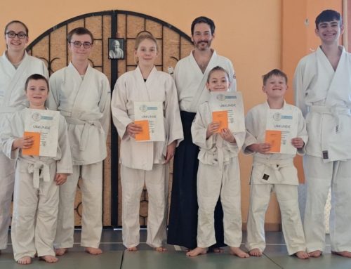 Erste Jugendprüfung im ZV Feilitzsch – Aikido-Füchse legen 10. Kyu ab