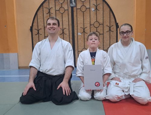 Erfolgreiche Prüfung bei den Aikido Füchsen Feilitzsch